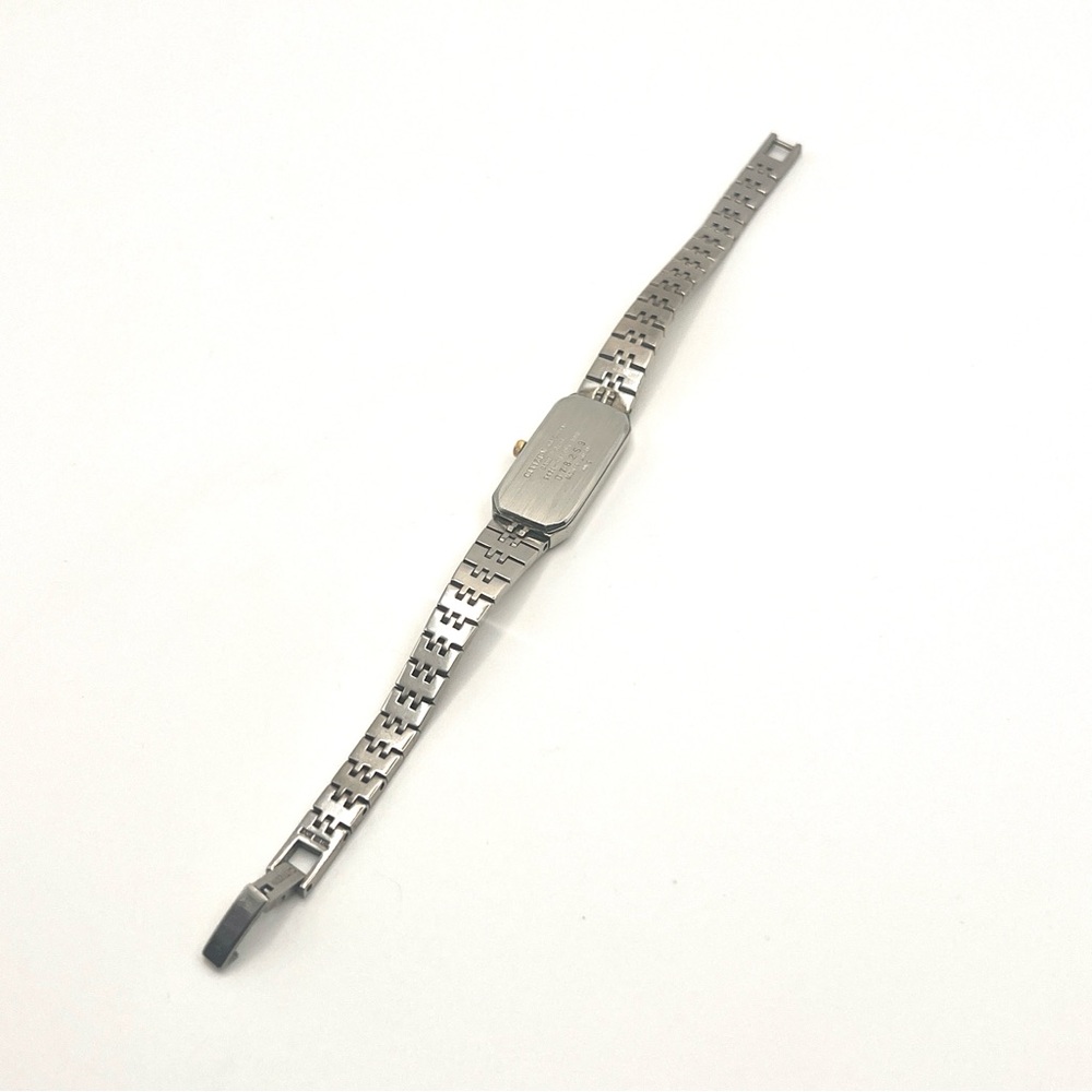 Citizen Womens Two-Tone Rectangular Bracelet Watc… - image 6